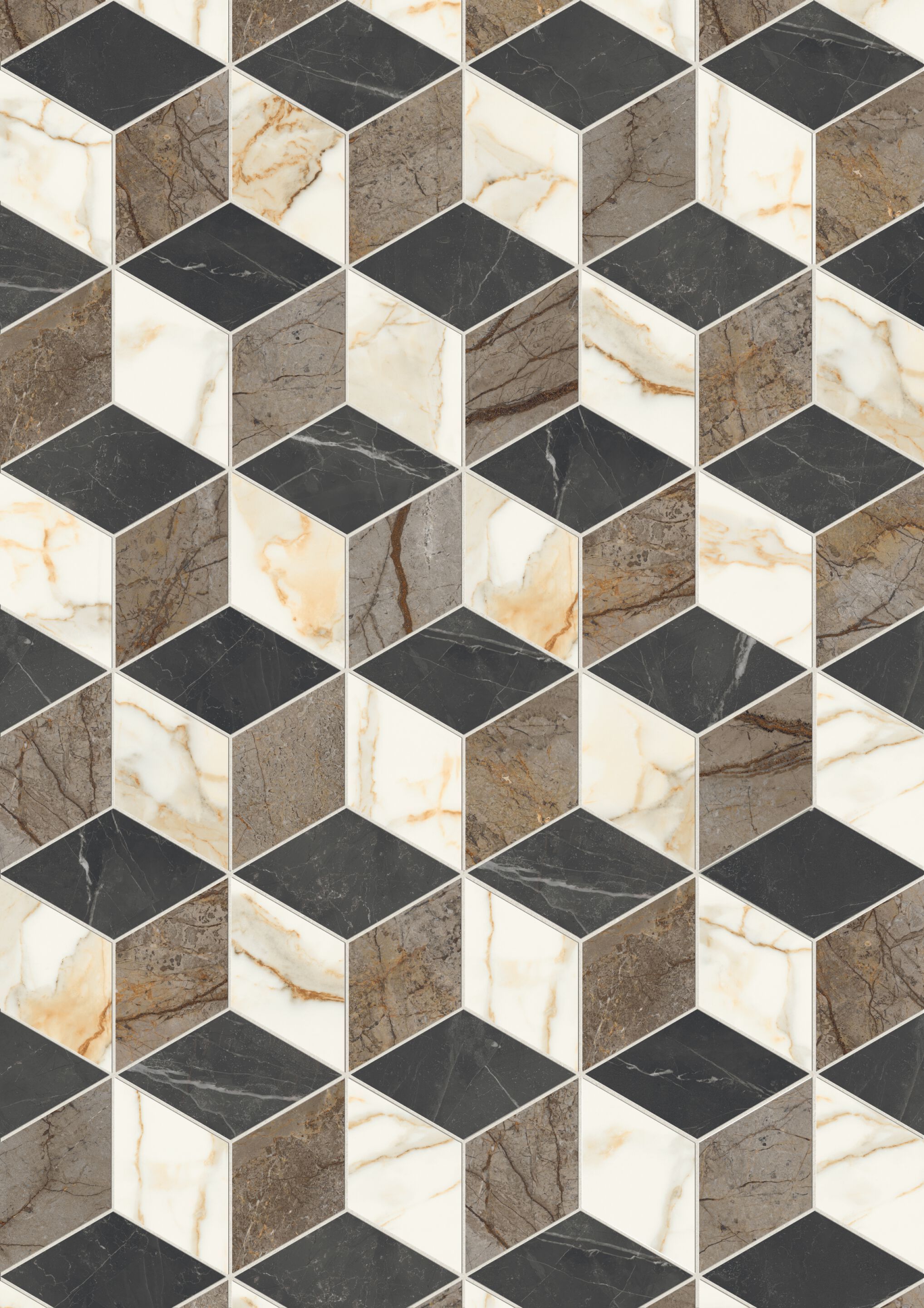 Пол / керамогранит с мраморным эффектом Marca Corona скульптурная ARCH-00019706 - Вид №2