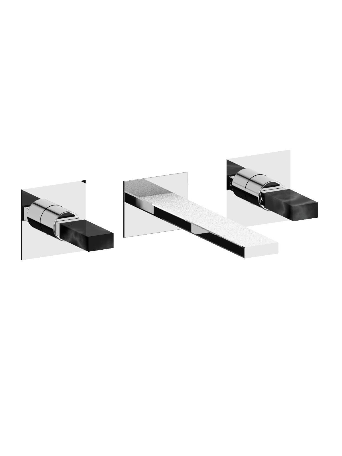 Настенный смеситель для раковины с 3 отверстиями без слива Rubinetterie Frattini Vita Due ARCH-00124133 - Вид №5