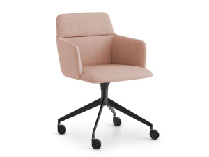 Тканевый стул с колесами