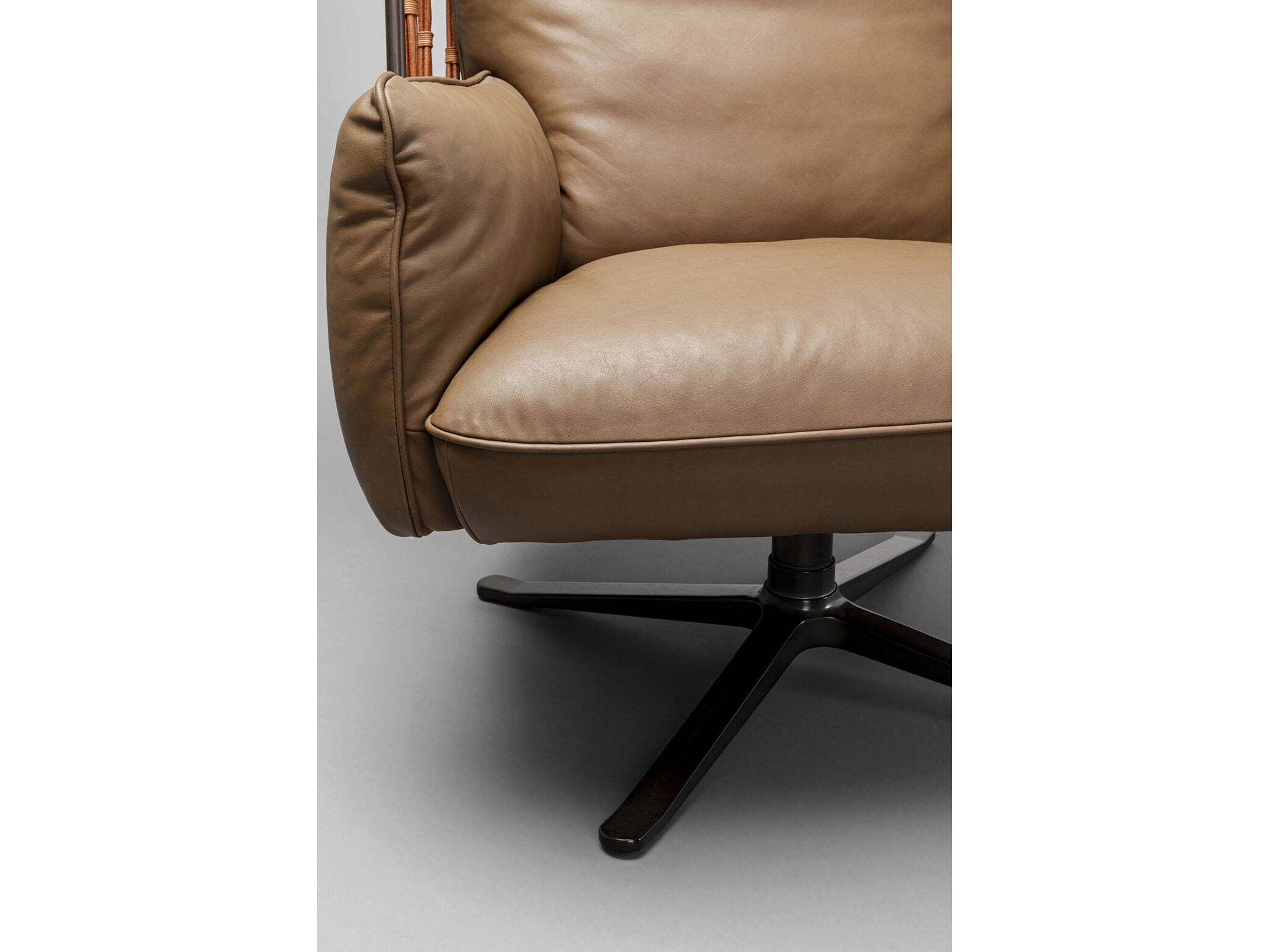 Кожаное вращающееся кресло с подлокотниками KARE Design PARADISO ARCH-00119923 - Вид №7