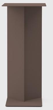 Grado Design Журнальный столик из лакированной стали высокий Doric Dor-tb-01 - Вид №1