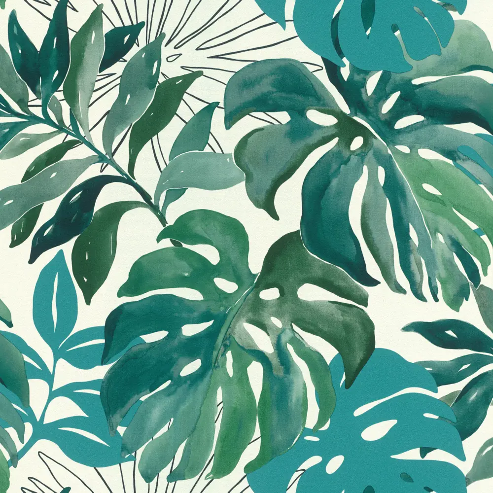 Обои флизелиновые Rasch Selection Vinyl Vlies зелёные 0.53 м 526608 Selection Vinyl/Vlies STLM-2109102 - Вид №1