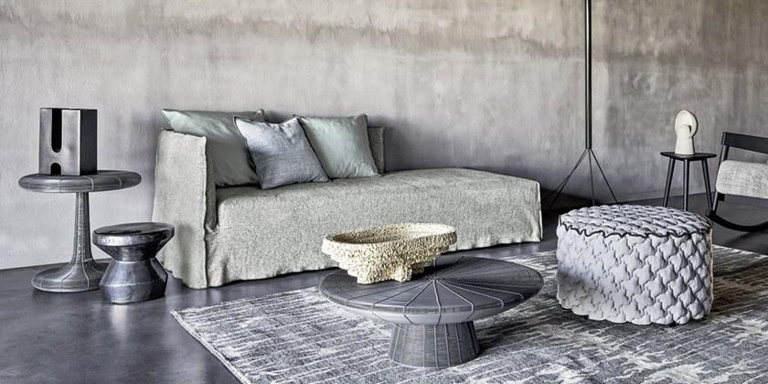 Gervasoni Дормез со съемным чехлом из ткани Ghost sun-id-1475460 - Вид №6