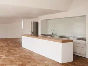 Strato Cucine Кухня с островом в белом стратоколоре Igloo