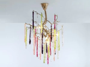 Serip Бронзовый потолочный светильник ручной работы Glamour Pl319/7