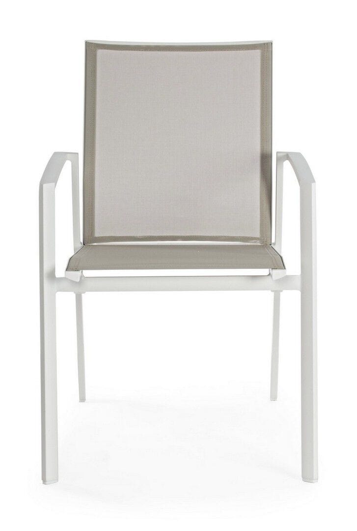 Алюминиевый штабелируемый садовый стул с подлокотниками BIZZOTTO Cruise ARCH-00086262 - Вид №18
