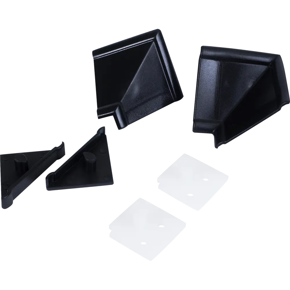 Комплект для установки плинтуса, цвет чёрный Santreyd STLM-2173986