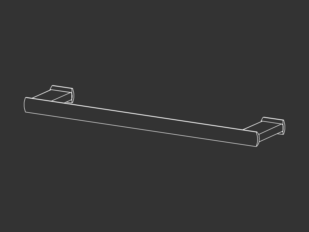 Держатель для полотенец из нержавеющей стали CEADESIGN AYLA ARCH-00102834