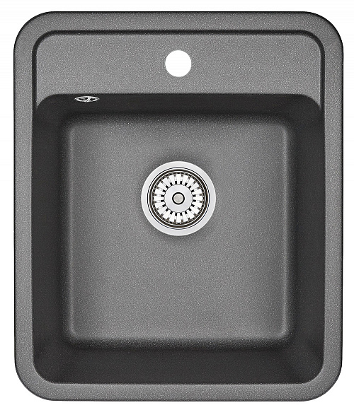4202, ЧЁРНЫЙ, кухонная мойка, СтандАРТ кварц