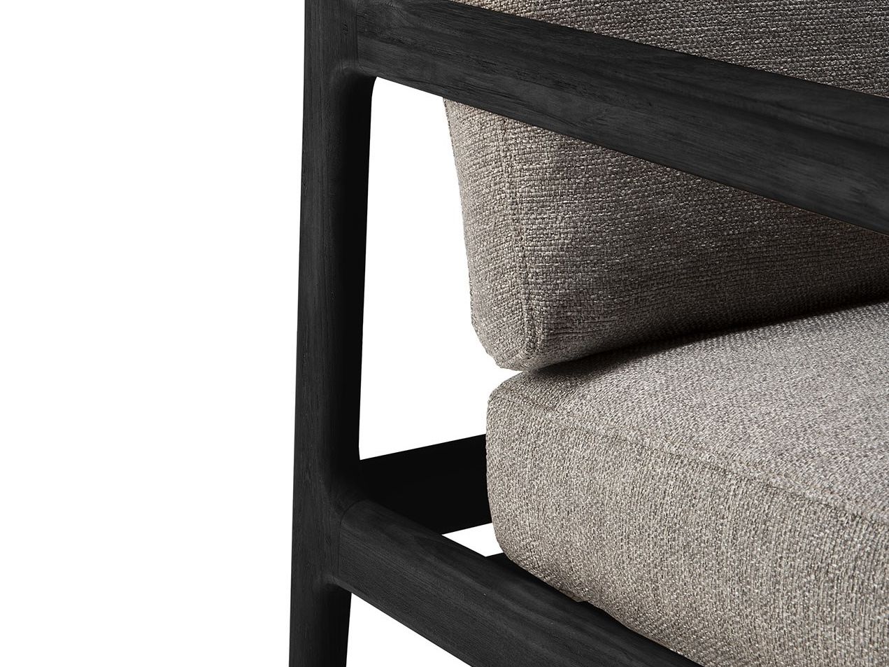 Мягкое ТИК садовое кресло с подлокотниками Ethnicraft Jack ARCH-00023917 - Вид №7