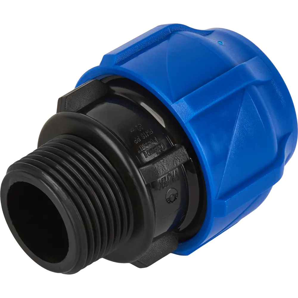 Муфта комбинированная ПНД Valfex 1"x32 мм НР 121001132100 STLM-2007018 - Вид №1