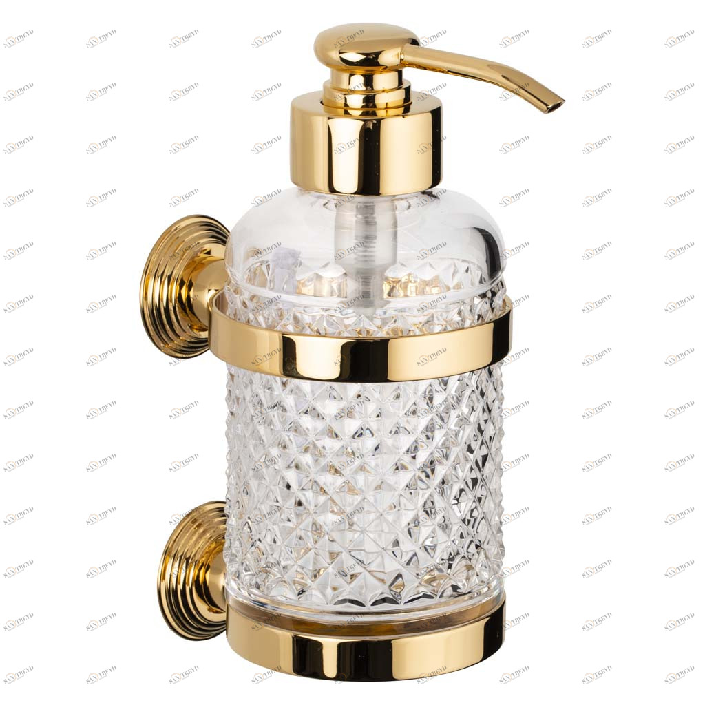 C69-532 C69-532 Дозатор мыла настенный ВЕРСАЛЬ К МАНЕТТУ Cristal & Bronze VERSAILLES À MANETTES 