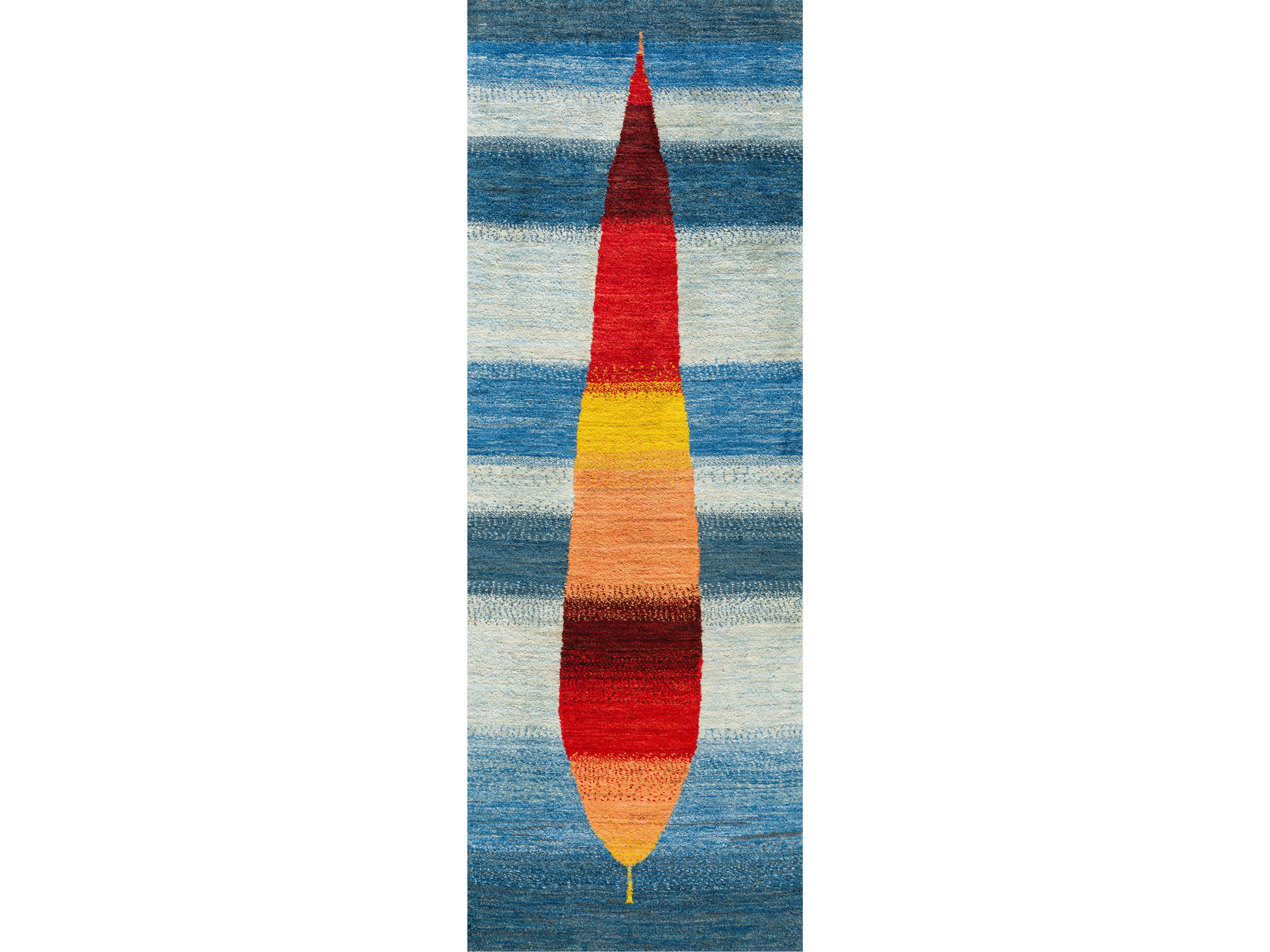 Прямоугольный шерстяной ковер Zollanvari Gabbehs Flora &amp ARCH-00076690 - Вид №1