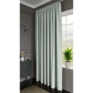 Штора MIAMOZA Софти ментоловая 200x280 см с ленточным креплением 89427081
