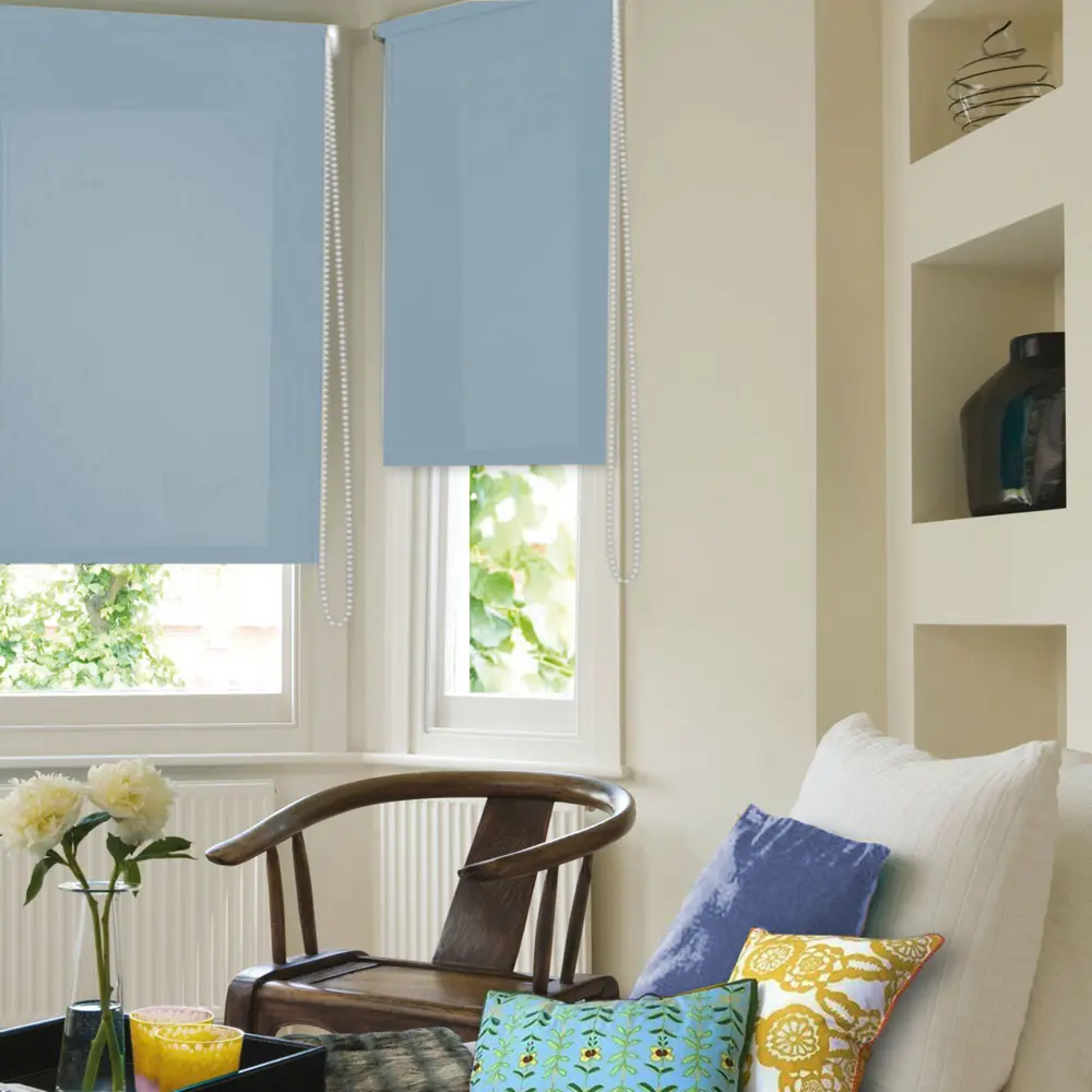 Штора рулонная 60х160 см цвет синий Santreyd однотонный STLM-2020589 - Вид №7