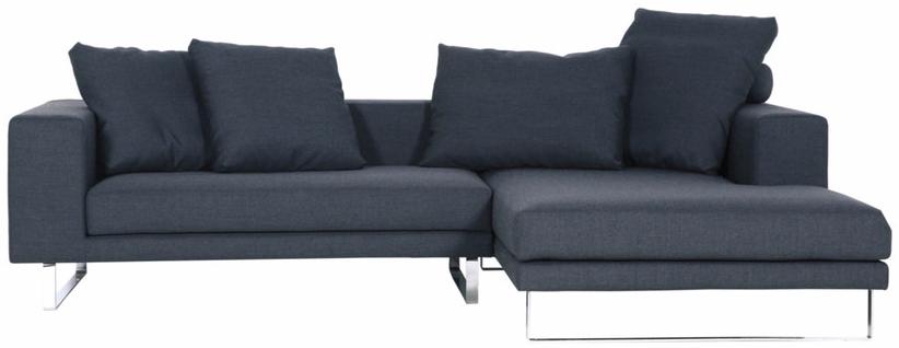 Sits Мягкий 3-х местный тканевый диван с шезлонгом sun-id-1445766 - Вид №1