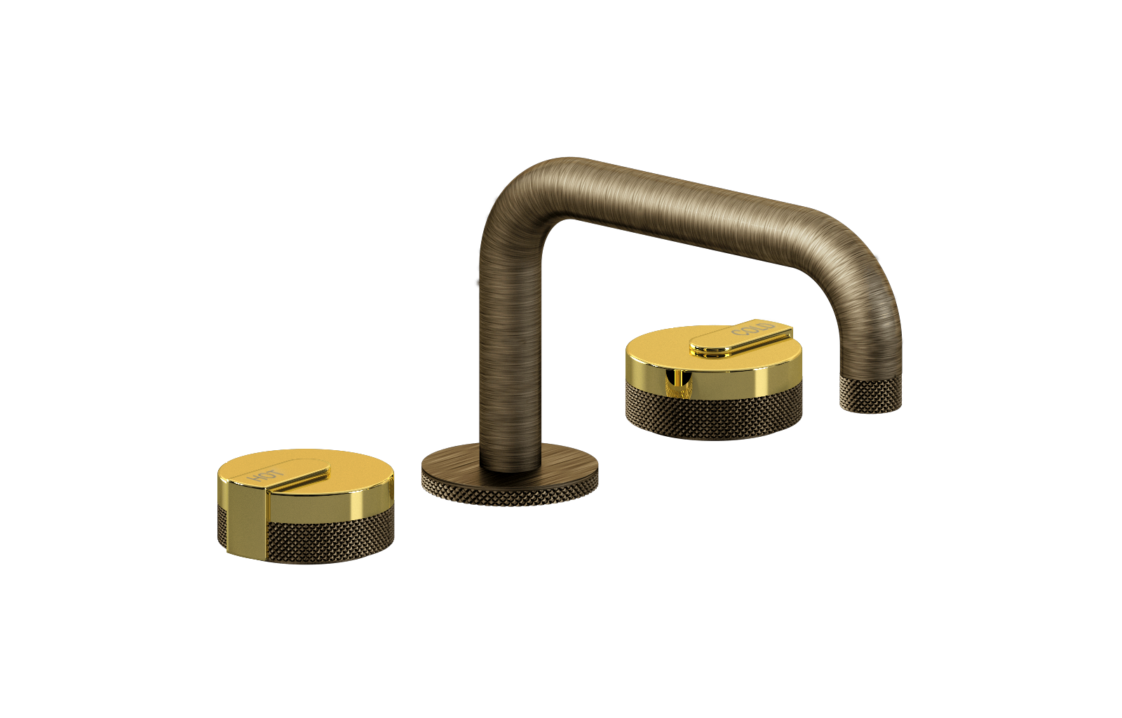 E-11510-R1AU-L1AU-VBB Смеситель для умывальника на 3 отвертия GRAFF MOD+