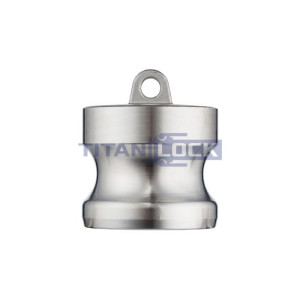 Камлок нержавеющий тип DP, заглушка для розетки 1 1/4", AISI316, TL125DPSS316 TITAN LOCK