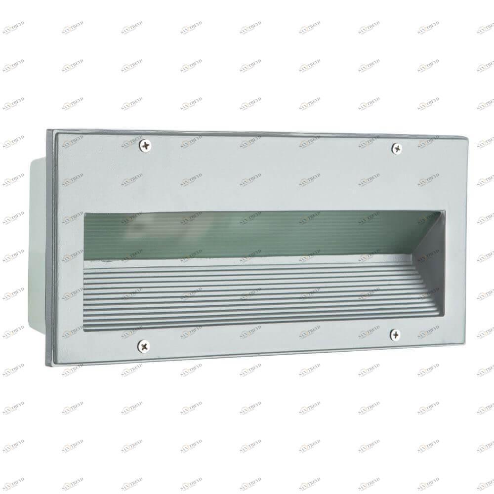 Уличный светильник прямоугольный серый Arte Lamp Brick A5158IN-1GY ARTE LAMP BRICK 00-3895590 Серый