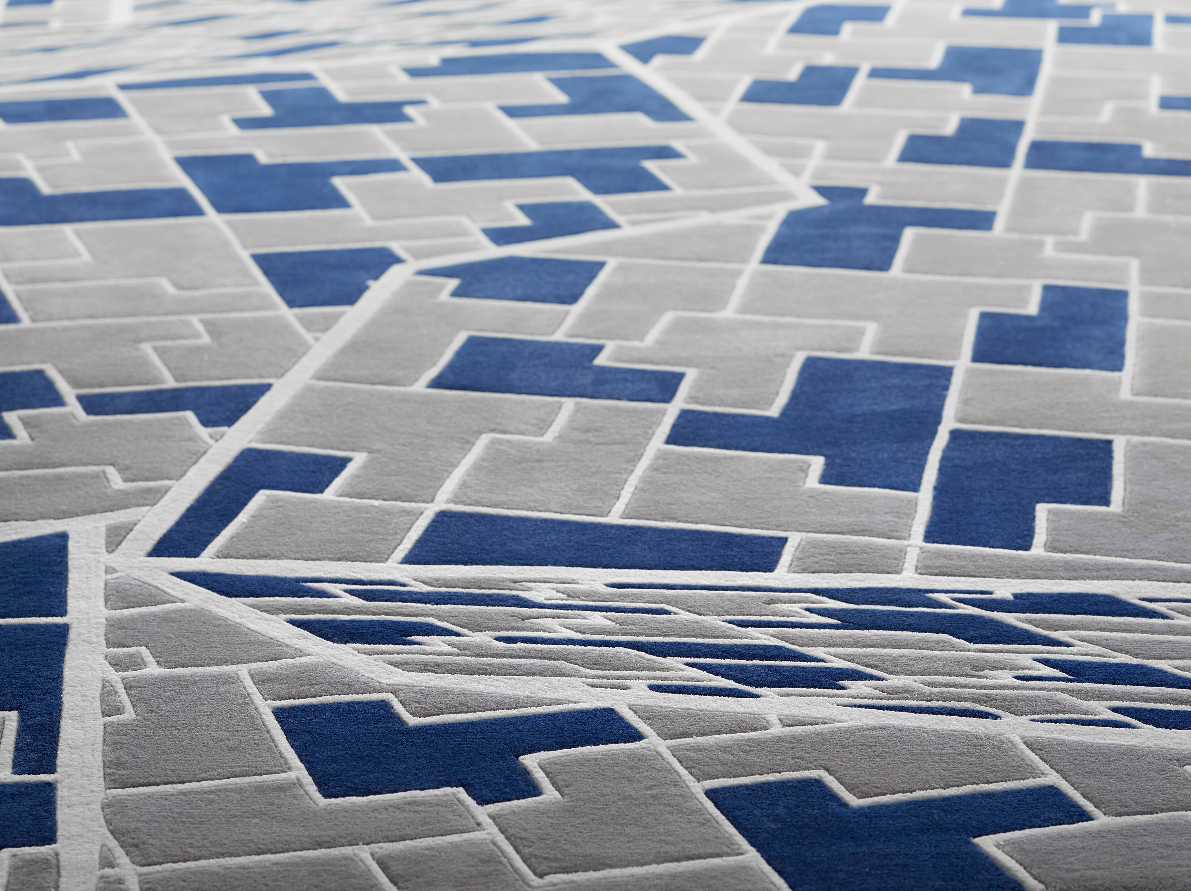 Ковер ручной работы из ткани Loloey Даниэль Либескинд ARCH-00111429