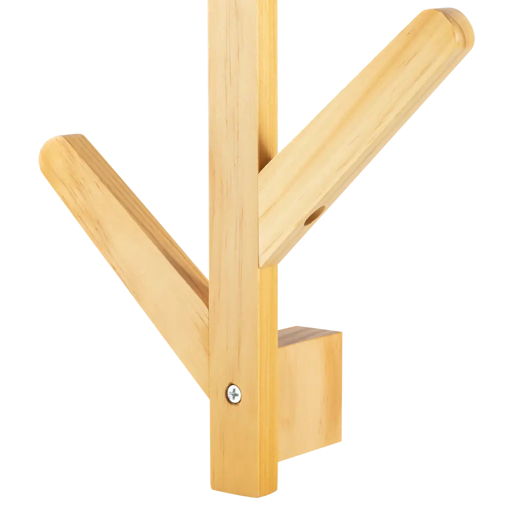 Wooden tree wall hook pine natural KONSENSA STLM-2072638 - Вид №3