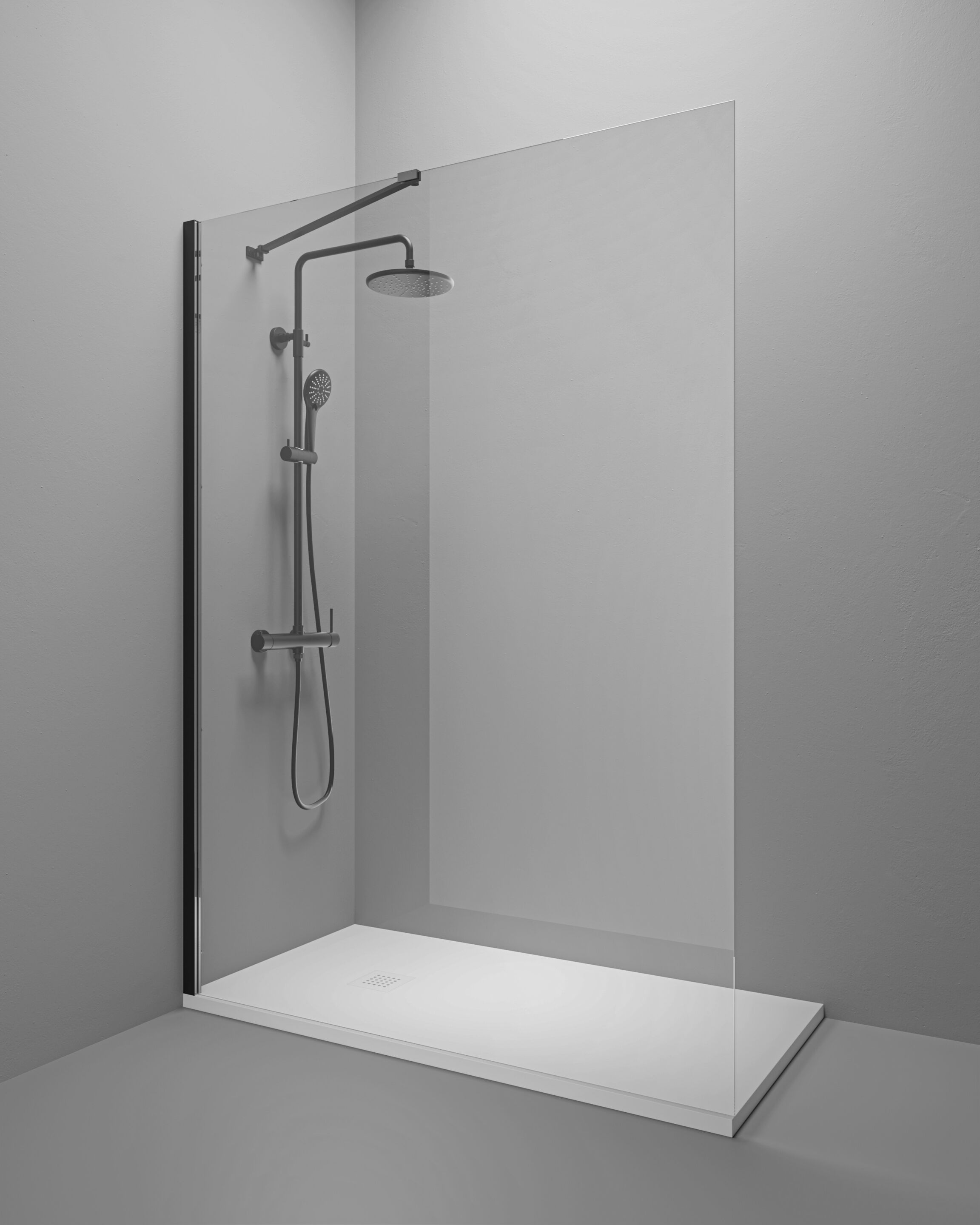 Алюминиевый и стеклянный душ TAMANACO WALK-IN ARCH-00036406 - Вид №4