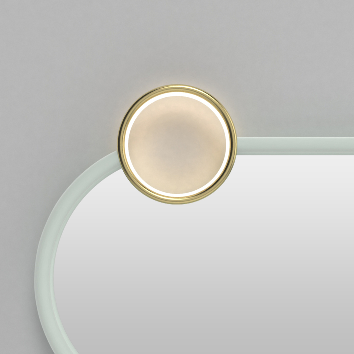 Зеркала Bubble Gum Small Mirror Covethouse CIRCU  - Вид №1