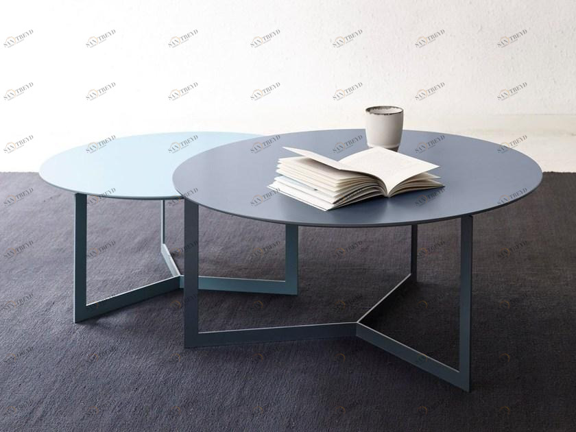 TREKU Журнальный столик из лакированного дерева Kabi sun-id-1501258