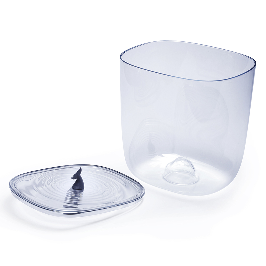 QL10331-CL-BU Контейнер для хранения moby whale ocean 3,5 л Qualy  - Вид №4