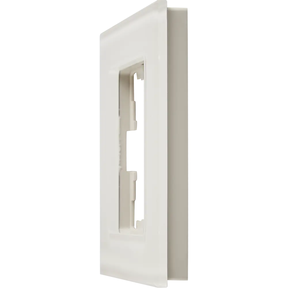 Рамка для розеток и выключателей IEK Brite 1 пост цвет дымчатый 87761322 STLM-2201143 - Вид №1