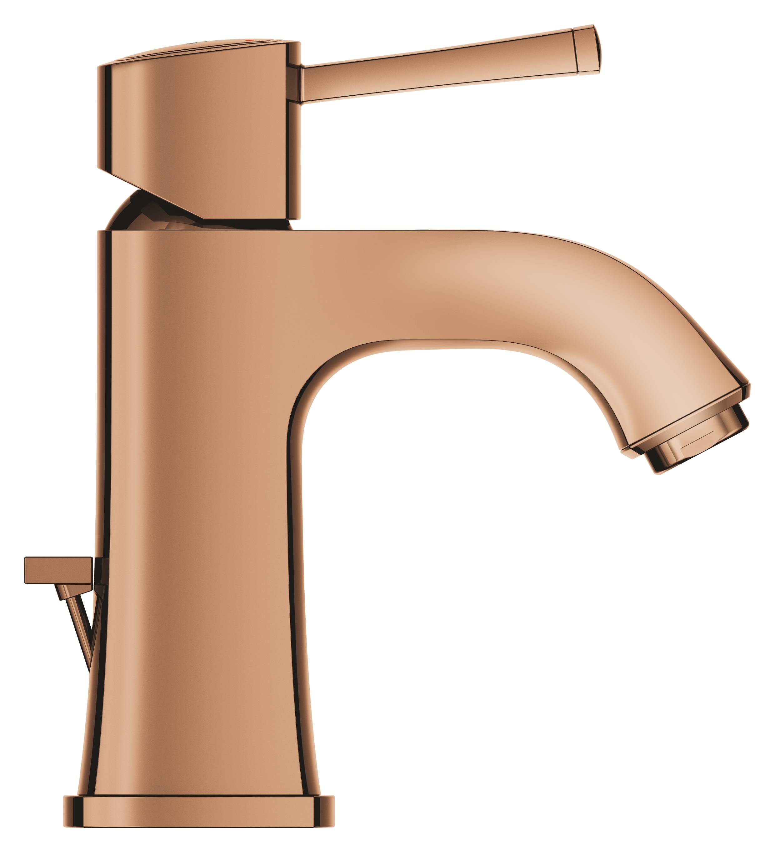 Смеситель для раковины GROHE Grandera с донным клапаном, теплый закат глянец (23303DA0) - Вид №2