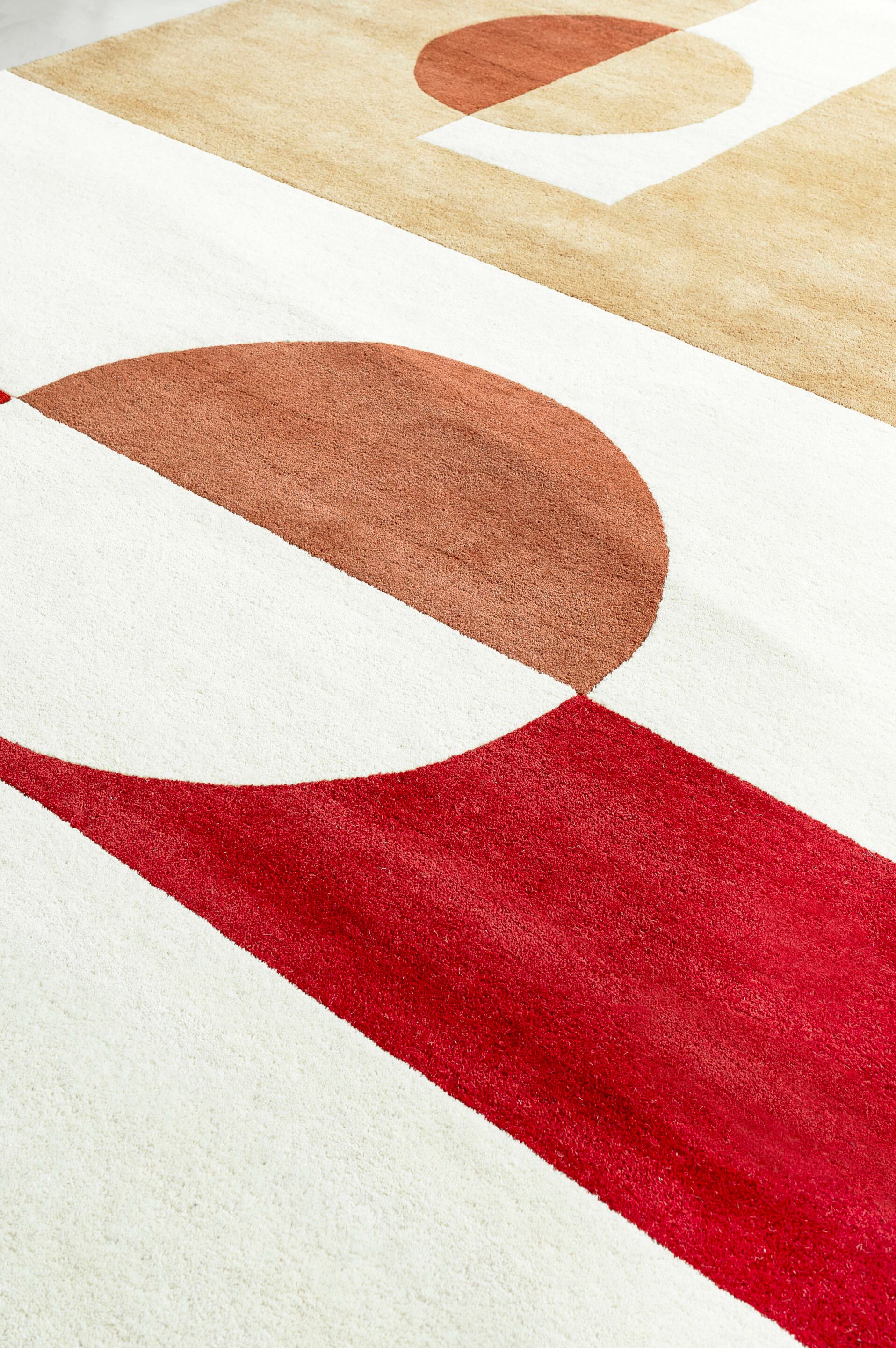 Шерстяной узор ручной работы ковер Toulemonde Bochart Ноэль Мариньо ARCH-00124279 - Вид №1