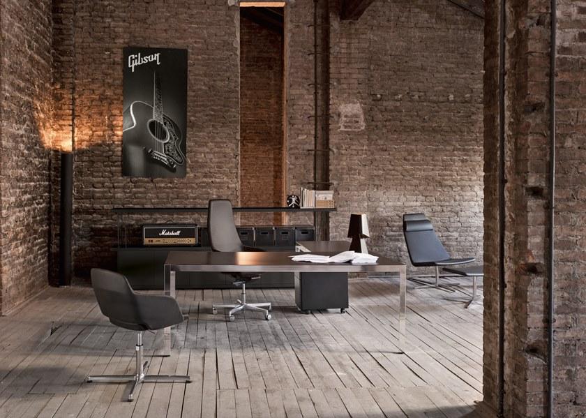 Sinetica Исполнительный угловой стол Frame + sun-id-1487422 - Вид №3