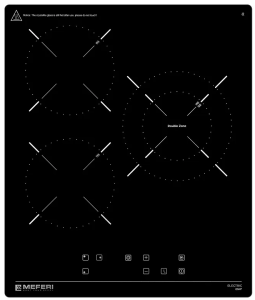 9168760 Электрическая варочная поверхность Meferi MEH453BK POWER