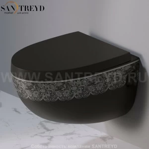 S511463P Подвесной унитаз настенный Белый A. e T. Italia OVAL Италия