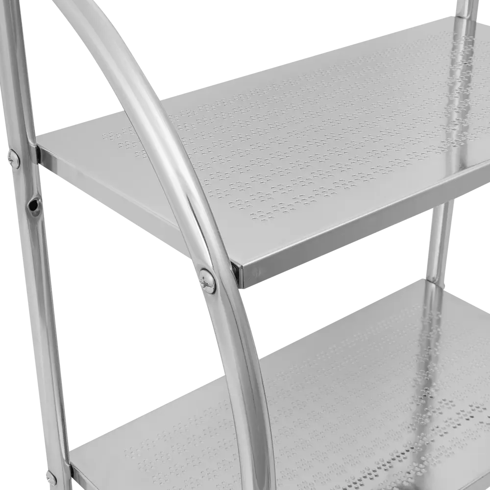 Полка для ванной Swensa двухъярусная с полочками металл SWFL STLM-2102548 - Вид №3