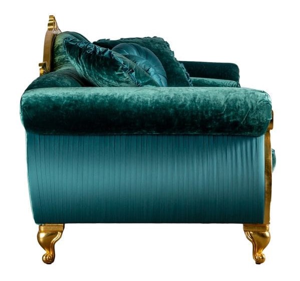 Диван Stradivari прямой бирюзовый UNICO ДИЗАЙНЕРСКИЕ 248985 Зеленый  - Вид №2