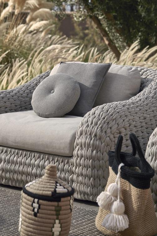 MNST302 1 мест. веревка 45мм антрацит Manutti Kobo - Вид №17