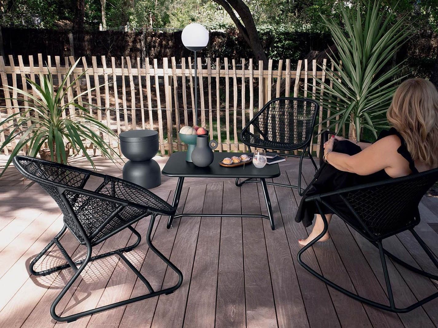 Алюминиевый садовый стул Fermob Шестидесятые ARCH-00005708