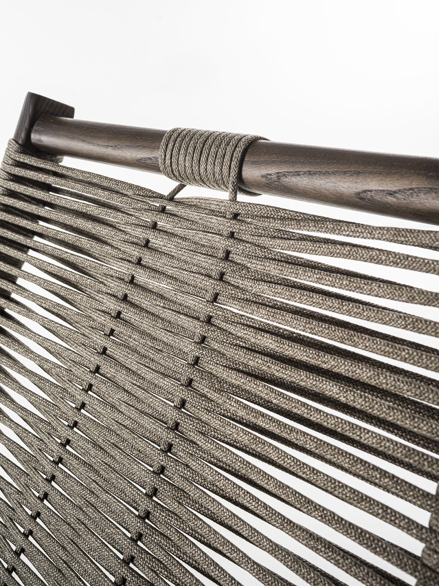 Кресло из ткани, веревки и ясеня Frigerio Хули ARCH-00149241 - Вид №5