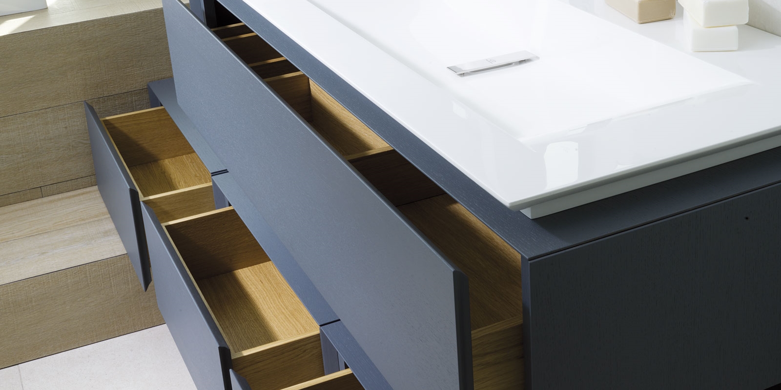 Комплект мебели для ванной Gamadecor In 7 007 - Вид №1