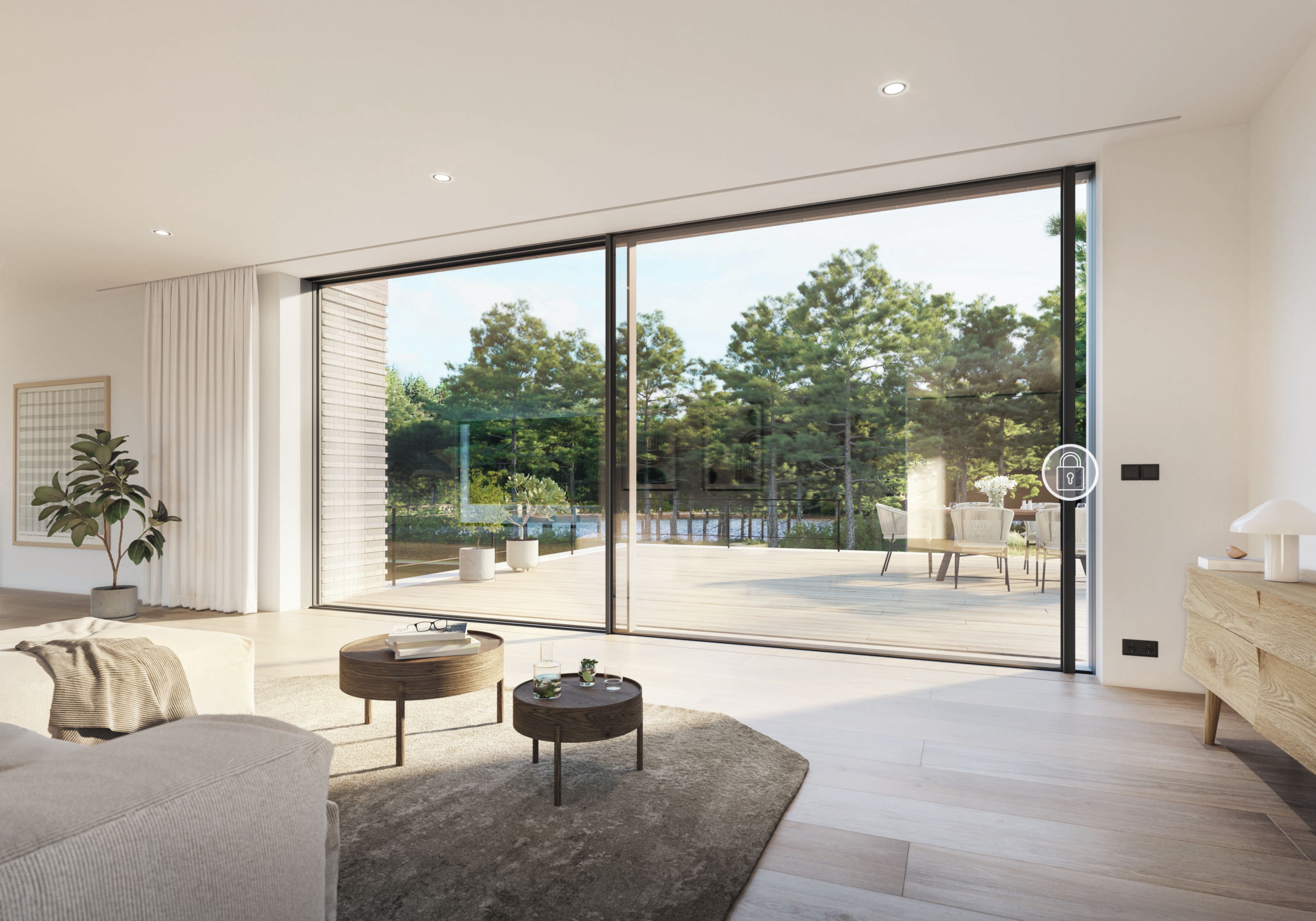 Алюминиевая и стеклянная раздвижная система Schüco Schüco AS PD 75.HI ARCH-00040078 - Вид №9