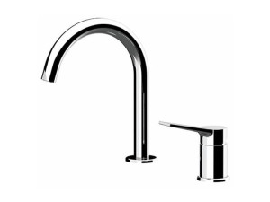 Однорычажный смеситель для раковины с 2 отверстиями