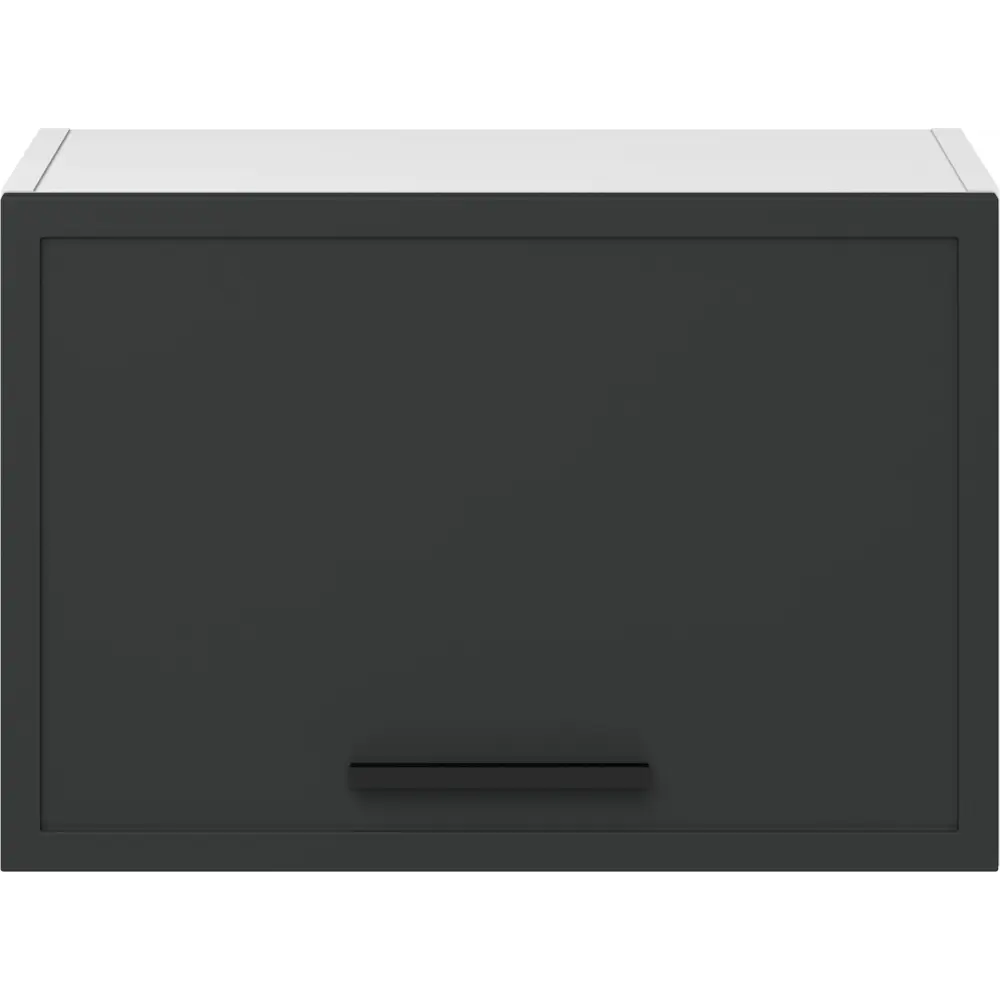 Навесной шкаф Hepo 50x33.8x29 см KONSENSA ЛДСП цвет серый Неро STLM-2197369 - Вид №3