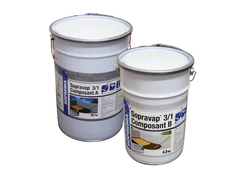 Многоцелевая двухкомпонентная жидкая смола на основе полиуретана Soprema SOPRAVAP 3 IN 1 ARCH-00121928