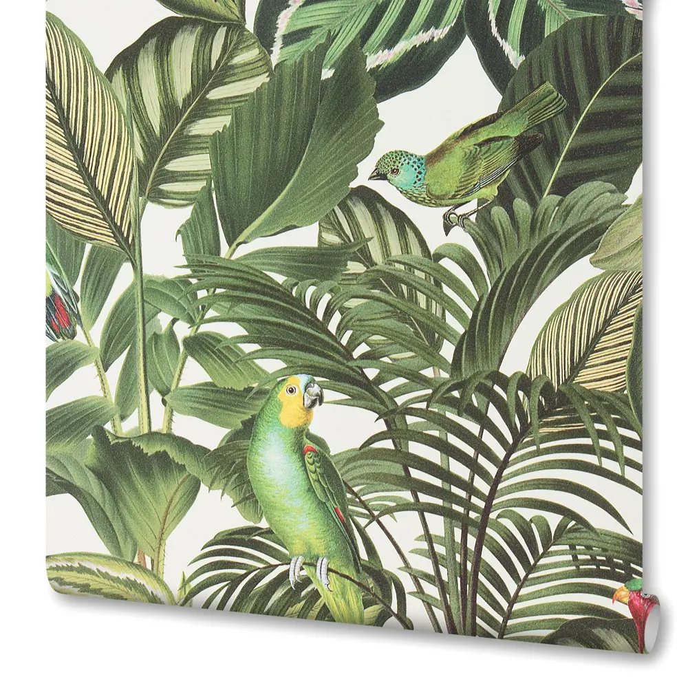 Обои флизелиновые Rasch Freundin зелёные 0.53 м 439533 STLM-2038096