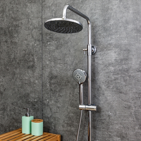 Orange OTTO M22-911cr Душевая система в комплекте Белый sun-id-1516870 - Вид №8