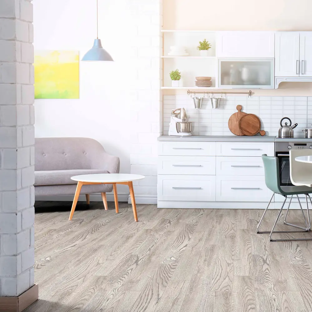 Линолеум «Noventis Ла Манш дуб Северный» 42 класс 4 м STLM-2095316