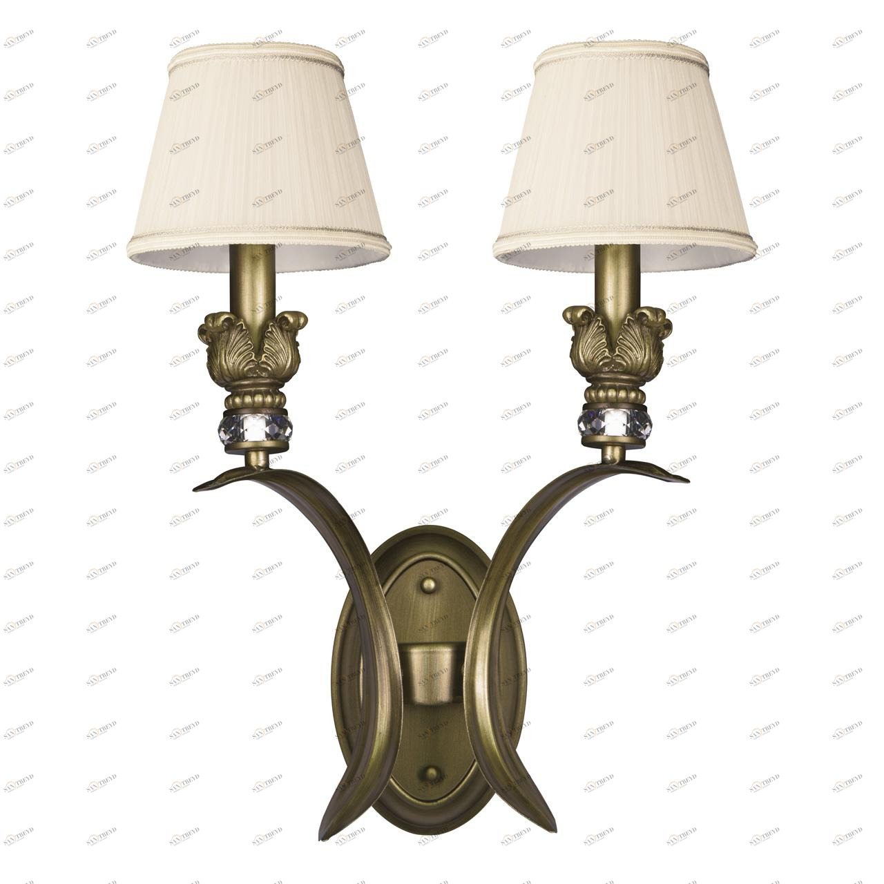 Бра Lightstar Antique 783621 LIGHTSTAR  077333 Бежевый;бронза 