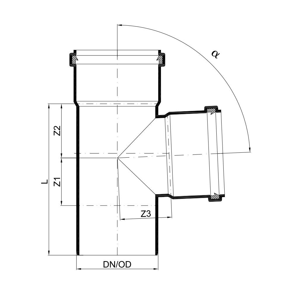 02276 Крестовины Tece  - Вид №2